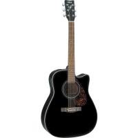 Yamaha FX370CBL Elektro Akustik Gitar (Siyah)