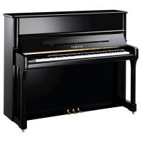 Yamaha P124 PE Akustik Piyano (Parlak Siyah)