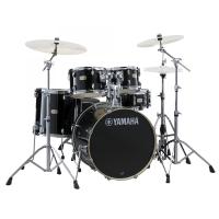 Yamaha Stage Custom Birch 20" Akustik Davul Seti (Raven Black)