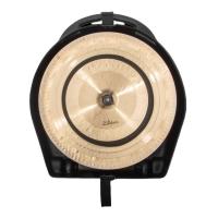Zildjian 24" Tekerlekli Siyah Zil Case