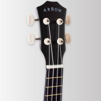 Arrow PB10 BK Soprano Black Ukulele *SET* Arrow PB10 BK Soprano Black Ukulele *SET*