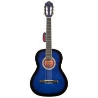 BARCELONA LC 3600 BB / 3/4 Junior Blue Black Sunburst Klasik Gitar