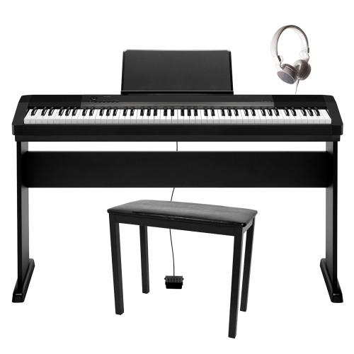 Casio CDP-130B Dijital Piyano Seti (Tabure + Kulaklık Hediyeli)