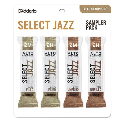 D&#39;addario Select Jazz Alto Saksafon Kamışı - Sampler Pack 3S/3M