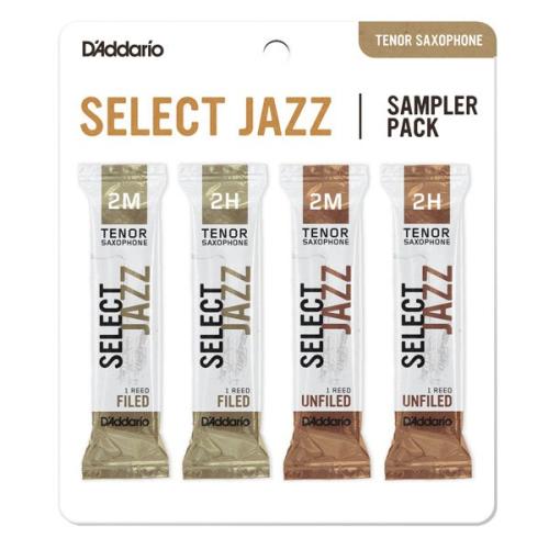 D&#39;addario Select Jazz Tenor Saksafon Kamışı - Sampler Pack 2M/SH