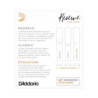 D'ADDARIO WOODWINDS DCE10355 Bb KLARNET KAMIŞI NO: 3,5+ (1O'LU KUTU)