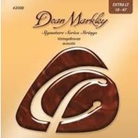 Dean Markley 2008 (10-47) - Bronze Extra Light Akustik Gitar Tel Seti