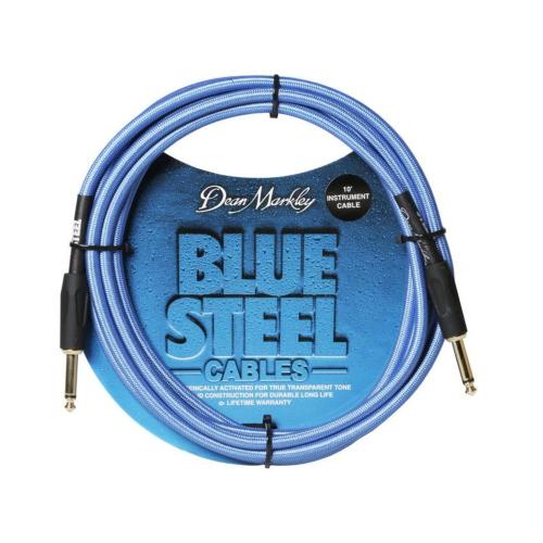 Dean Markley Blue Woven 3m Enstrüman Kablosu (Düz Uçlu)