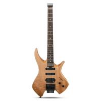 Donner HLX-500 Headless Elektro Gitar (Natural) Donner HLX-500 Headless Elektro Gitar (Natural)