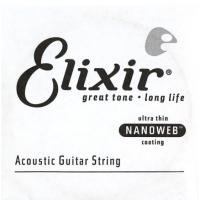 Elixir 15130 Nanoweb Bronze Tek Akustik Gitar Teli (30)