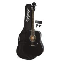 Epiphone FT-100 Player Pack Akustik Gitar Seti (Ebony)