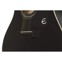 Epiphone FT-100CE Jumbo Elektro Akustik Gitar (Ebony)