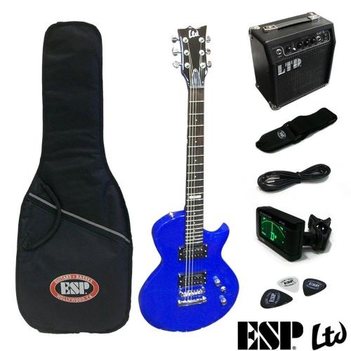 ESP LTD EC-PACK Blue Elektro Gitar Paketi