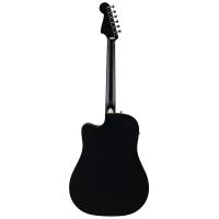 Fender California Debut Redondo CE Dreadnought Ceviz Klavye Black Elektro Akustik Gitar Fender California Debut Redondo CE Dreadnought Ceviz Klavye Black Elektro Akustik Gitar