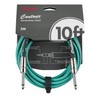 Fender Contour Serisi 3m Sherwood Green Enstrüman Kablosu Fender Contour Serisi 3m Sherwood Green Enstrüman Kablosu