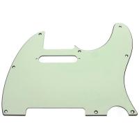 Fender Pickguard Tele 8 Hole 3-Ply Mint Green