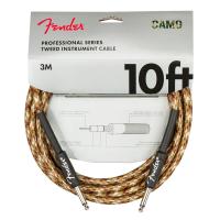 Fender Professional Düz/Düz Uçlu 3m Desert Camo Enstrüman Kablosu Fender Professional Düz/Düz Uçlu 3m Desert Camo Enstrüman Kablosu