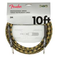 Fender Professional Düz/Düz Uçlu 3m Woodland Camo Enstrüman Kablosu Fender Professional Düz/Düz Uçlu 3m Woodland Camo Enstrüman Kablosu