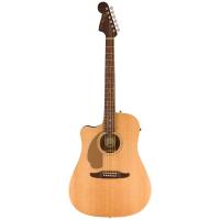 Fender Redondo Player Ceviz Klavye GPG Natural Solak Elektro Akustik Gitar Fender Redondo Player Ceviz Klavye GPG Natural Solak Elektro Akustik Gitar