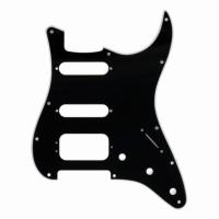 Fender Stratocaster H/S/S 11-Hole Mount 3-Screw Mount HB 3-Ply Black Pickguard Fender Stratocaster H/S/S 11-Hole Mount 3-Screw Mount HB 3-Ply Black Pickguard