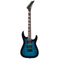 Jackson JS20 Dinky DKQ 2PT Amaranth Klavye Transparent Blue Burst Elektro Gitar Jackson JS20 Dinky DKQ 2PT Amaranth Klavye Transparent Blue Burst Elektro Gitar