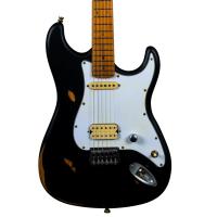 Jet JS-800 RLC BK Elektro Gitar (Relic Black) Jet JS-800 RLC BK Elektro Gitar (Relic Black)