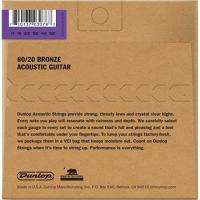 Jim Dunlop DAB1152 Medium-Light 80/20 Bronze Akustik Gitar Teli (11-52)