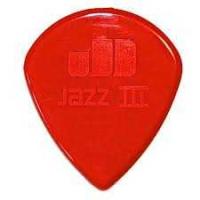Jim Dunlop Jazz III Nylon Red Pena