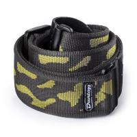 Jim Dunlop D3810OL Classic Cammo Olive Gitar Askısı Jim Dunlop D3810OL Classic Cammo Olive Gitar Askısı