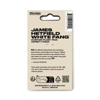 Jim Dunlop PVPPH122 Hetfield's White Fang Custom 6'lı Paket Pena Jim Dunlop PVPPH122 Hetfield's White Fang Custom 6'lı Paket Pena