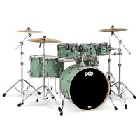 PDP Drums Concept Akçaağaç 7-Parça 22" Akustik Davul (Satin Seafoam)