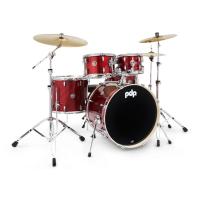PDP Drums Mainstage 22" Davul Seti (Twisted Cherry) PDP Drums Mainstage 22" Davul Seti (Twisted Cherry)