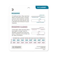 Reserve Sib Klarnet Kamışı - Sampler Pack 3,0/3,5