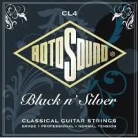 Rotosound CL4 Black Normal Tension Silver Klasik Gitar Teli