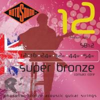 Rotosound SB12 Super Bronze Contact Core Akustik Gitar Teli (12-54)