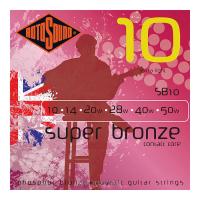 Rotosound SB10 Super Bronze Contact Core Akustik Gitar Teli (10-50)