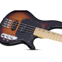 Schecter CV-4 Bass Gitar (3-Tone Sunburst)
