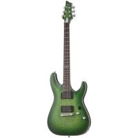 Schecter C-1 Platinum Elektro Gitar (Satin Green Burst)