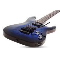 Schecter Omen Elite-6 FR Elektro Gitar (See-thru Blue)