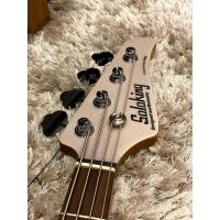 Soloking MJ-1 Custom Bass in Transparent White with Roasted Maple Neck Soloking MJ-1 Custom Bass in Transparent White with Roasted Maple Neck