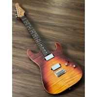 Soloking MS-1 Custom 22 HH MOD Flat Top with Fishman Fluence in Fire Wakesurf with Rosewood FB W/Gigbag Soloking MS-1 Custom 22 HH MOD Flat Top with Fishman Fluence in Fire Wakesurf with Rosewood FB W/Gigbag