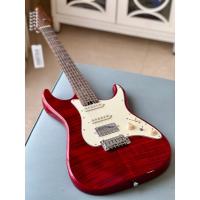 Soloking MS-11 Classic MKII in Transparent Red with 5A Flame Top Special Run W/Gigbag Soloking MS-11 Classic MKII in Transparent Red with 5A Flame Top Special Run W/Gigbag
