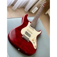 Soloking MS-11 Classic MKII in Transparent Red with 5A Flame Top Special Run W/Gigbag Soloking MS-11 Classic MKII in Transparent Red with 5A Flame Top Special Run W/Gigbag