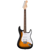 Squier Debut Stratocaster HSS Sabit Köprü Laurel Klavye 2 Ton Sunburst Elektro Gitar Squier Debut Stratocaster HSS Sabit Köprü Laurel Klavye 2 Ton Sunburst Elektro Gitar