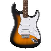 Squier Debut Stratocaster HSS Sabit Köprü Laurel Klavye 2 Ton Sunburst Elektro Gitar Squier Debut Stratocaster HSS Sabit Köprü Laurel Klavye 2 Ton Sunburst Elektro Gitar