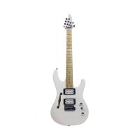Sx Se Electric Hallow Body Mini Elektro Gitar (Beyaz)