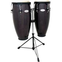 Toca Synergy 10+11'' w/Double Stand - Transparent Black