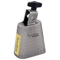Tycoon 5'' Hand-Hammered Brushed-Chrome Cowbell