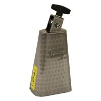 Tycoon 6'' Hand-Hammered Brushed-Chrome Cowbell