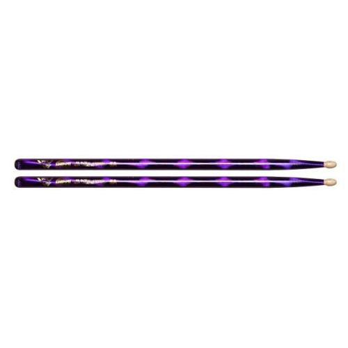 Vater Color Wrap 5A Purple Optic Wood Tip Baget